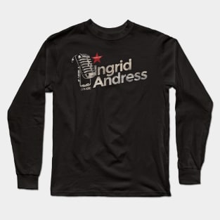 Ingrid Andress - Vintage Microphone Long Sleeve T-Shirt